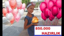 850.000 Kutlamamıza Nasıl Hazırlandık. Amara Prestij Hotel, Eğlenceli Çocuk Videosu