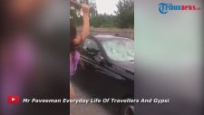 Aldatılan Kadın Kocasının BMW'sini Balyoz İle Parçaladı