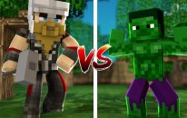 Thor Set Vs Hulk Set (Minecraft)