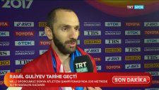 Dünya Şampiyonu Gururumuz Ramil Guliyev'den Sıcak Röportaj