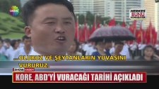 kim jong un kuzey kore yakında amerikayı nükler sile-eh atom bombası füzeler ile wuracağız dedi