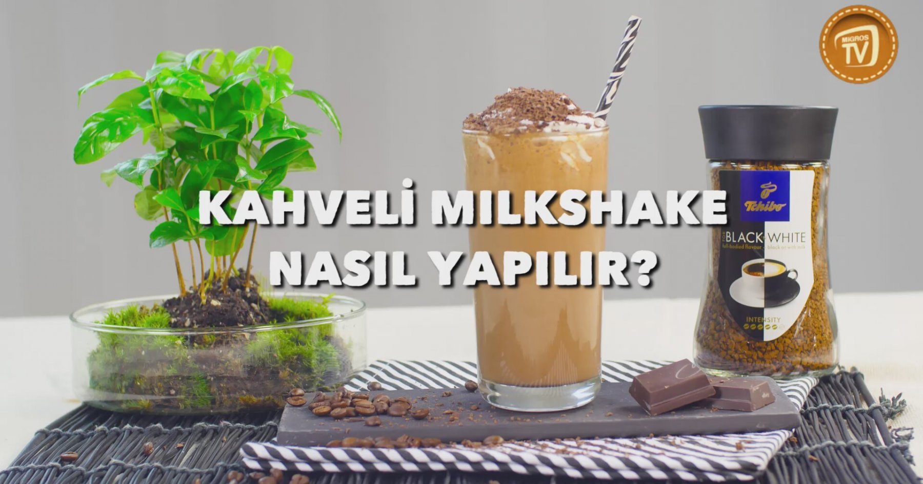 kahveli milkshake