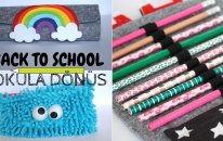 Dikişsiz 2 Farklı Kalemlik / No-Sew Pencil Cases / Back To School