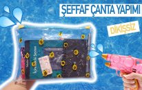 Şeffaf Çanta Yapımı | Dikişsiz | İki Farklı Model