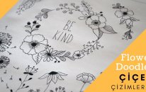 Çiçek Çizimlerim / Flower Doodles