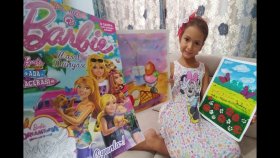 Barbie Dergi Açtık, Barbie İçin Elbise Hazırlayacağımız Hediyesine Bayıldık